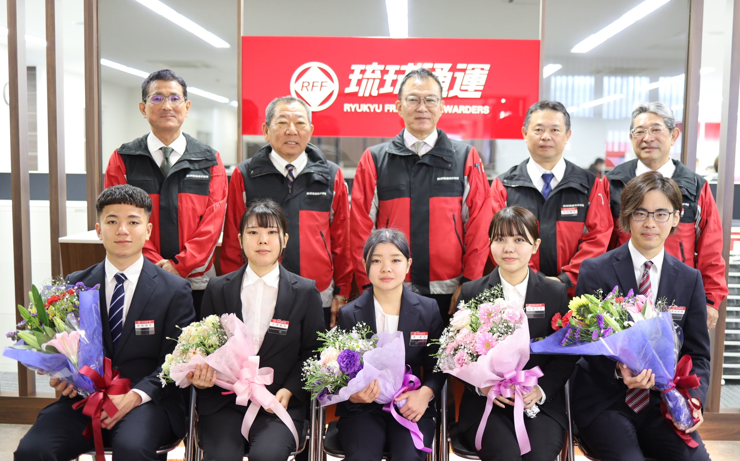 フレッシュな仲間とともに新たなスタート！ ２０２５年度入社式が行われました。